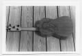 Photograph: [Five-String Guitar With Illustration of the Virgin Mary]