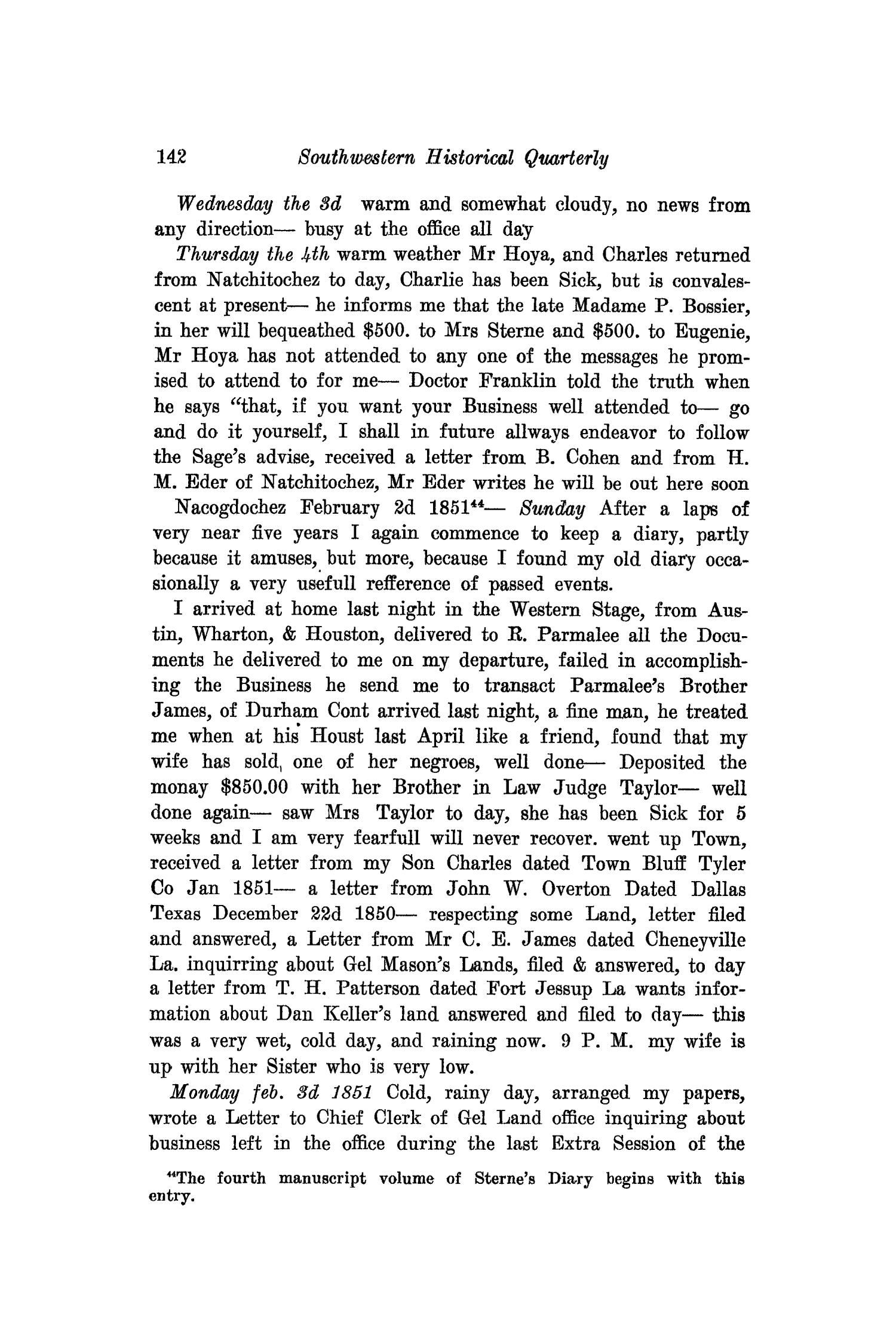The Southwestern Historical Quarterly, Volume 37, July 1933 - April, 1934
                                                
                                                    142
                                                