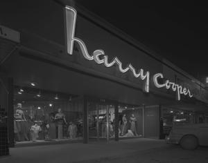 Primary view of object titled '[Harry Cooper Store Front]'.
