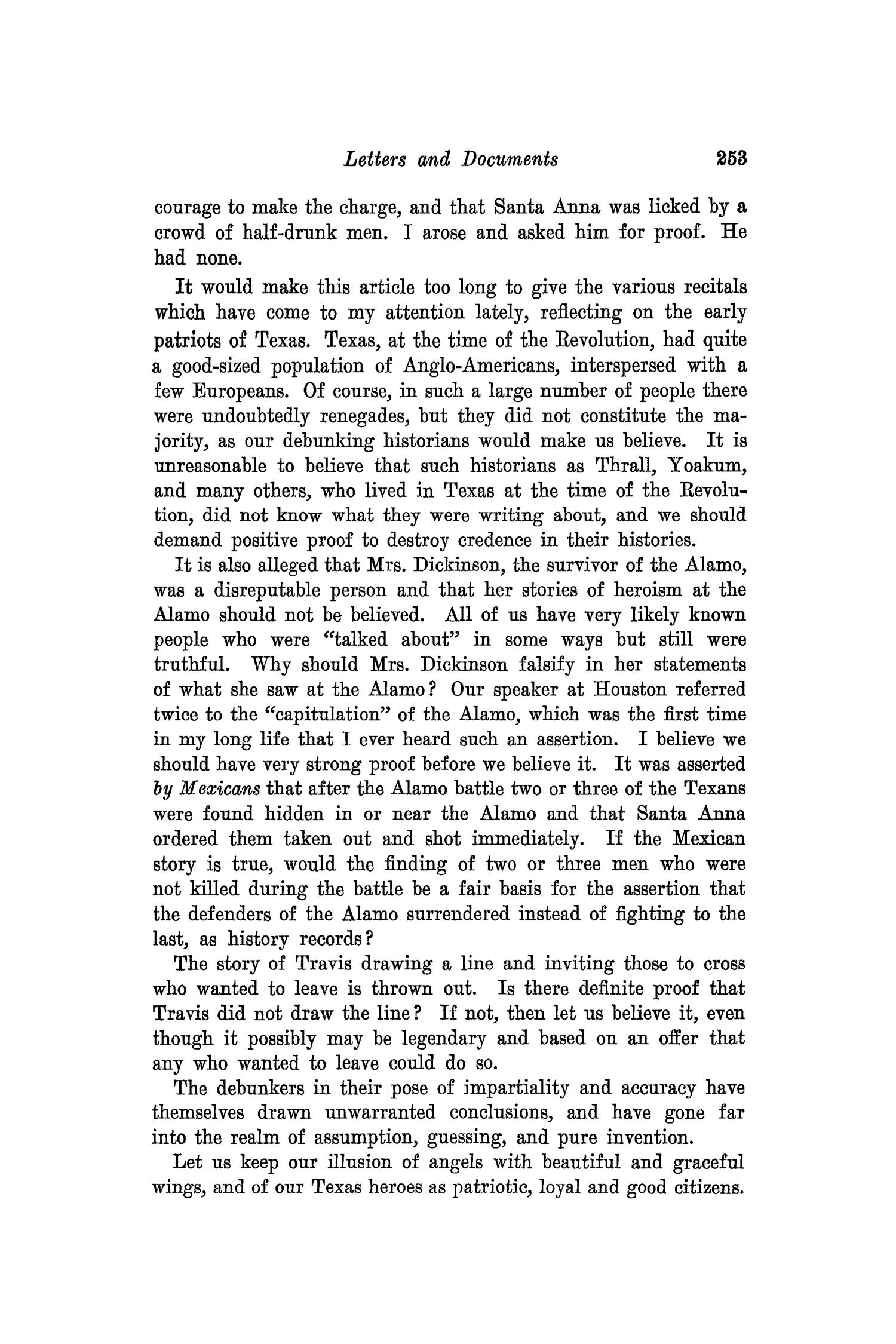 The Southwestern Historical Quarterly, Volume 43, July 1939 - April, 1940
                                                
                                                    253
                                                