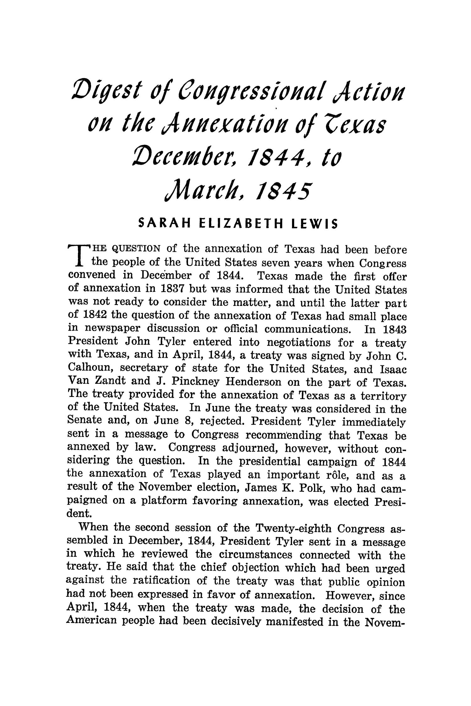 The Southwestern Historical Quarterly, Volume 50, July 1946 - April, 1947
                                                
                                                    251
                                                