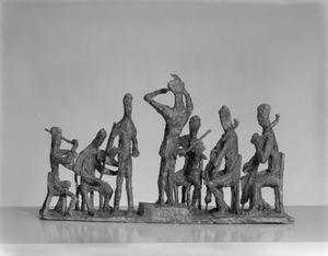 Primary view of object titled '[Musicians Sculpture]'.