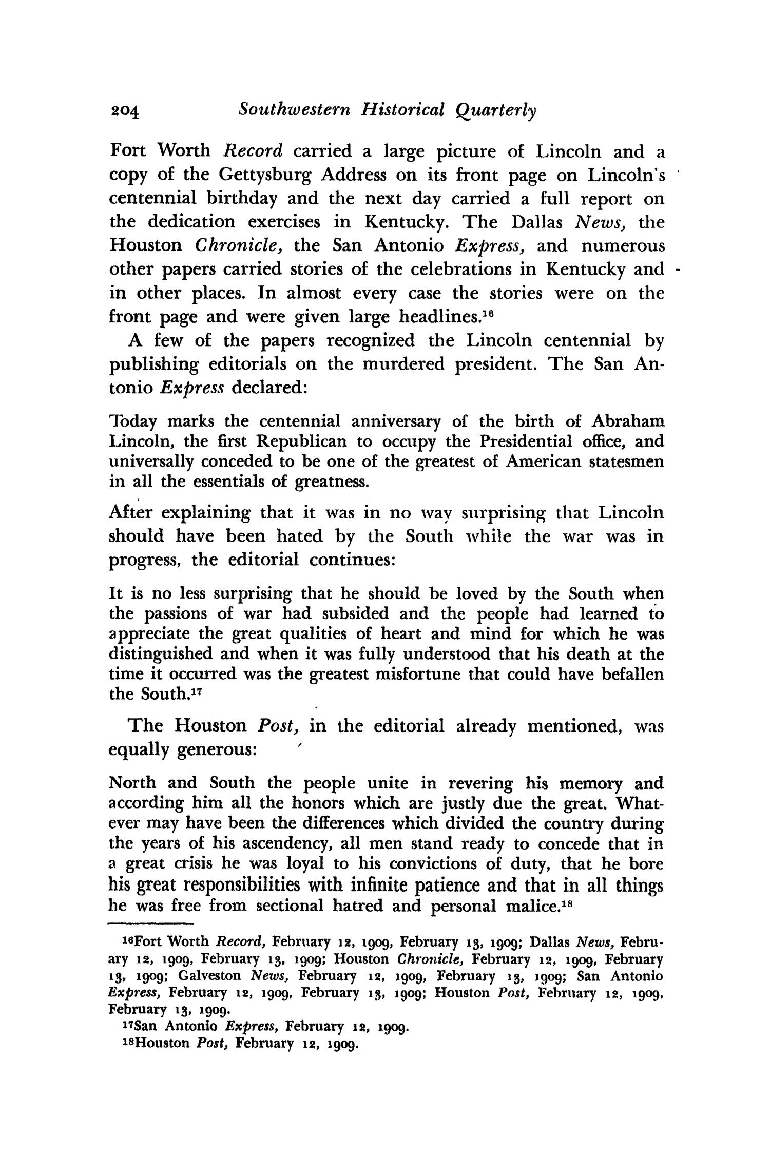 The Southwestern Historical Quarterly, Volume 51, July 1947 - April, 1948
                                                
                                                    204
                                                