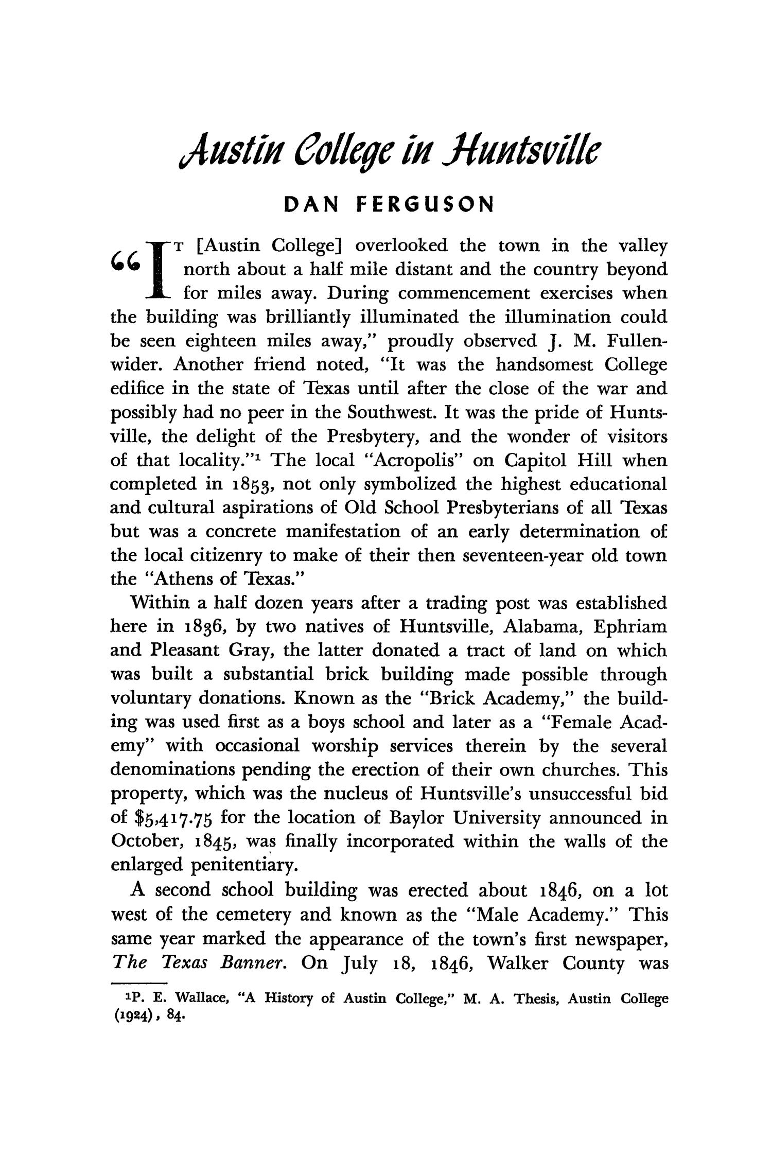 The Southwestern Historical Quarterly, Volume 53, July 1949 - April, 1950
                                                
                                                    386
                                                