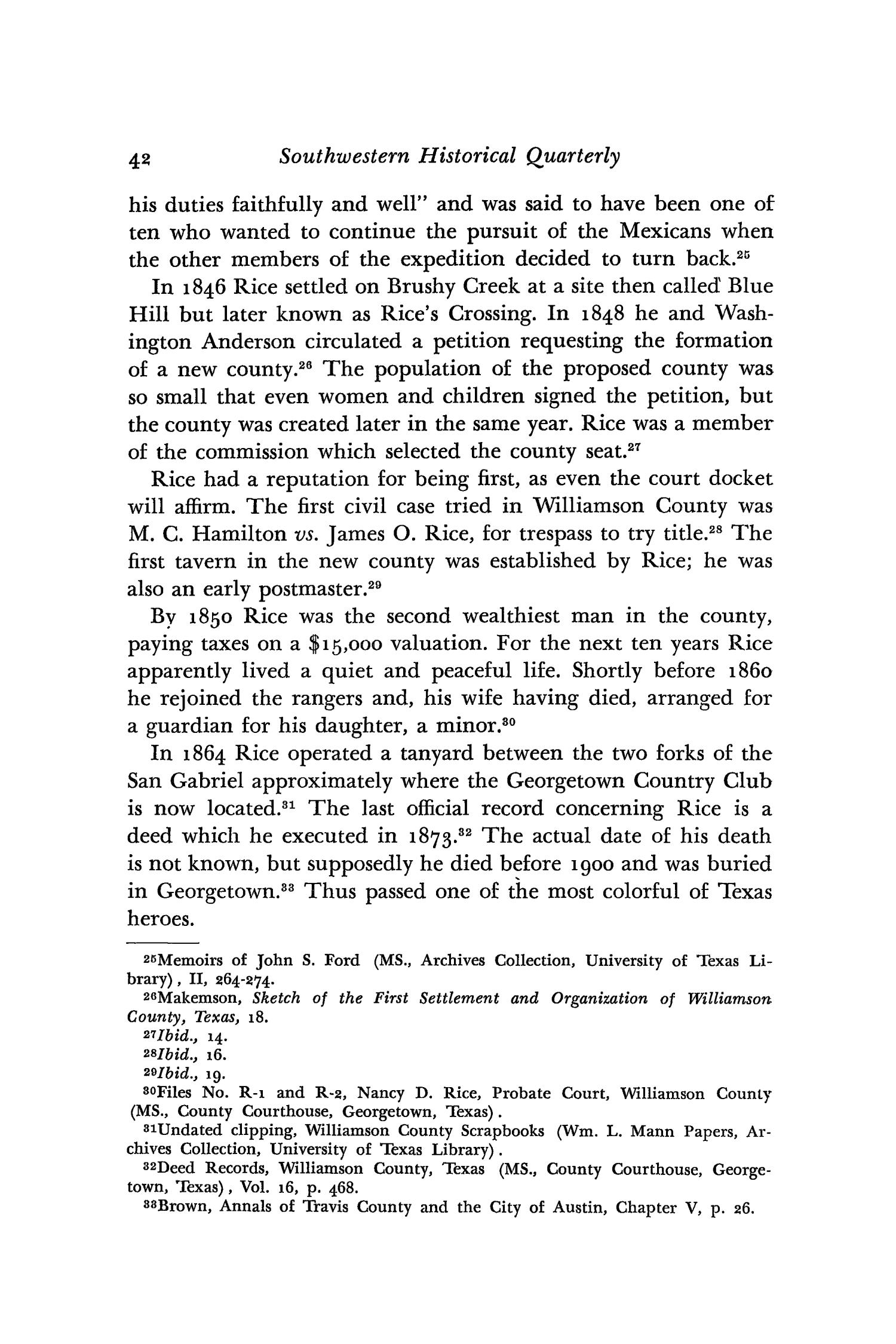 The Southwestern Historical Quarterly, Volume 55, July 1951 - April, 1952
                                                
                                                    42
                                                