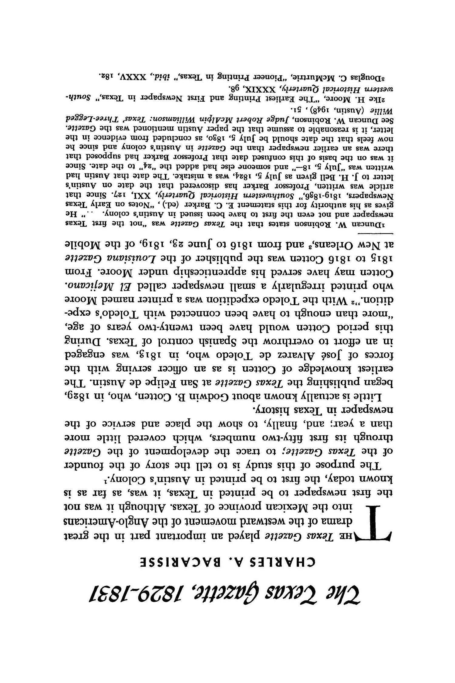 The Southwestern Historical Quarterly, Volume 56, July 1952 - April, 1953
                                                
                                                    239
                                                