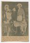 Clipping: [Newspaper Clipping of Marie Windsor, Lloyd Bridges and Sam Myres]