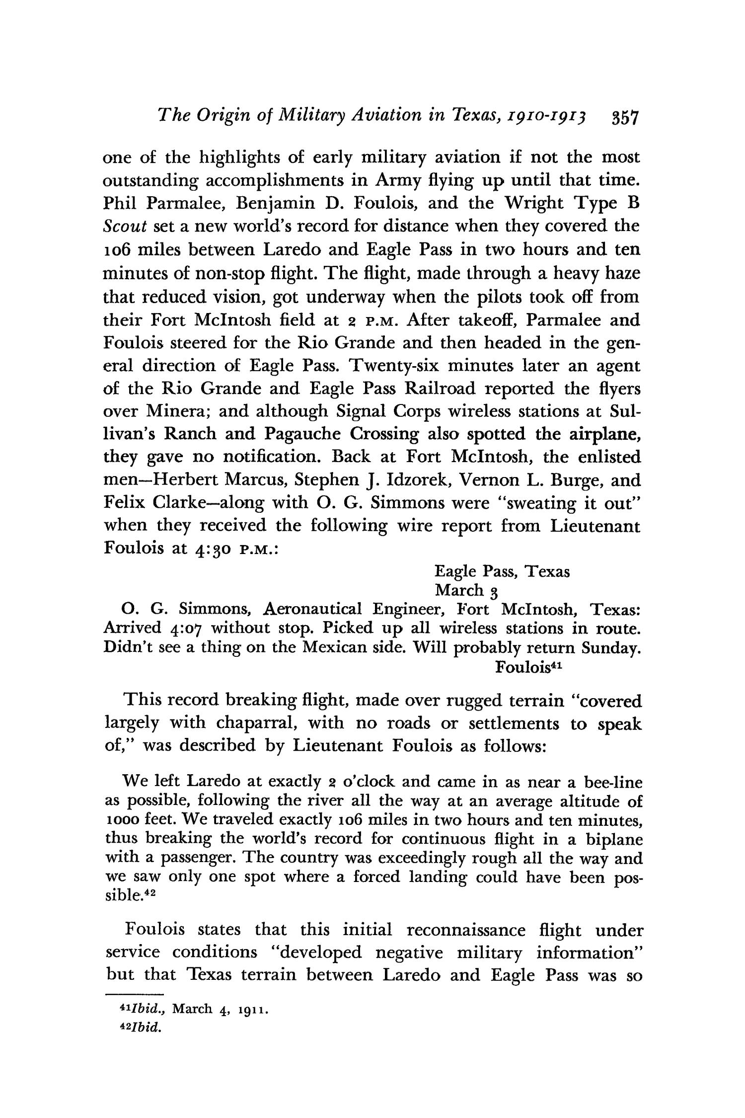 The Southwestern Historical Quarterly, Volume 58, July 1954 - April, 1955
                                                
                                                    357
                                                