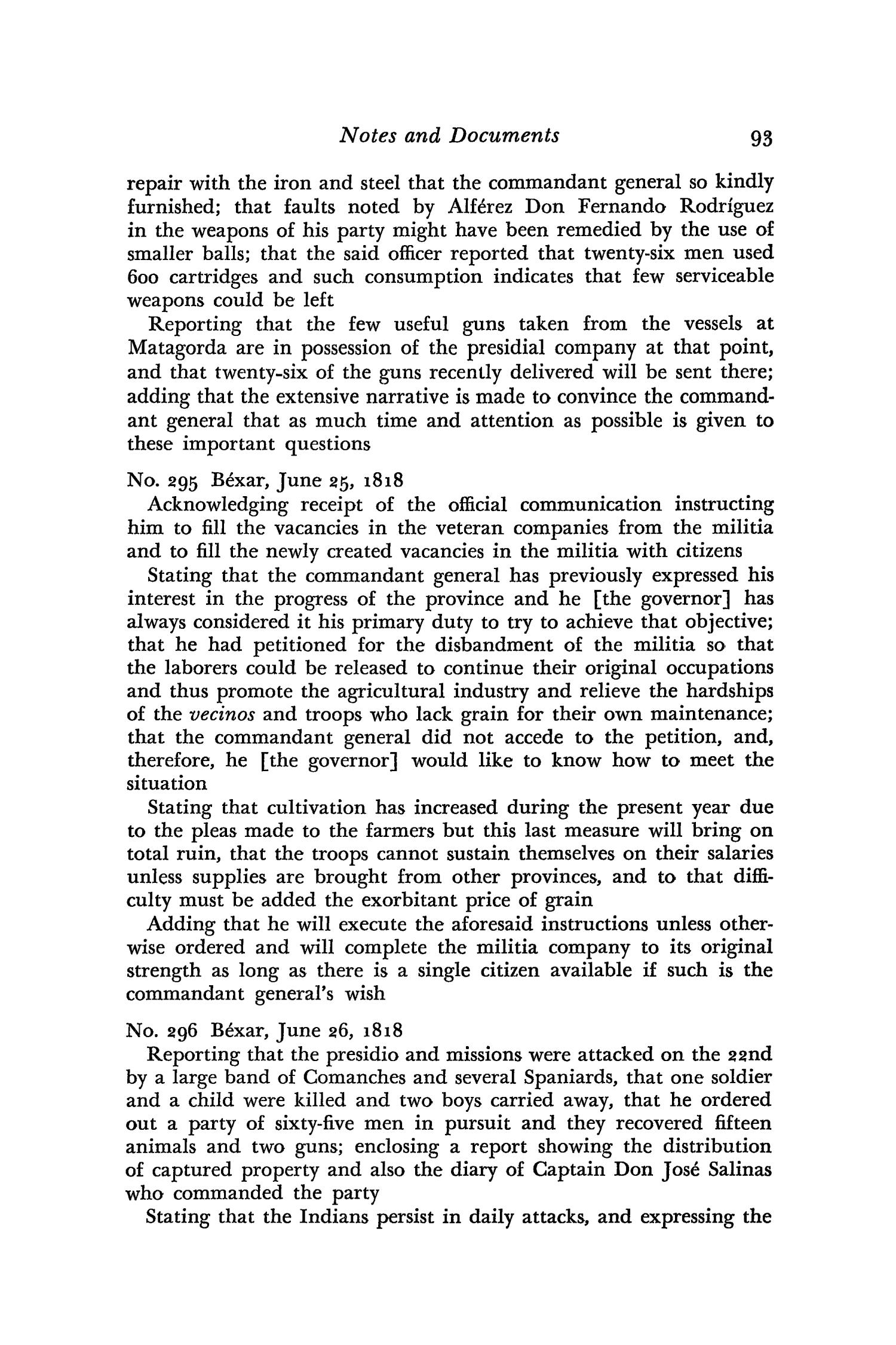 The Southwestern Historical Quarterly, Volume 60, July 1956 - April, 1957
                                                
                                                    93
                                                