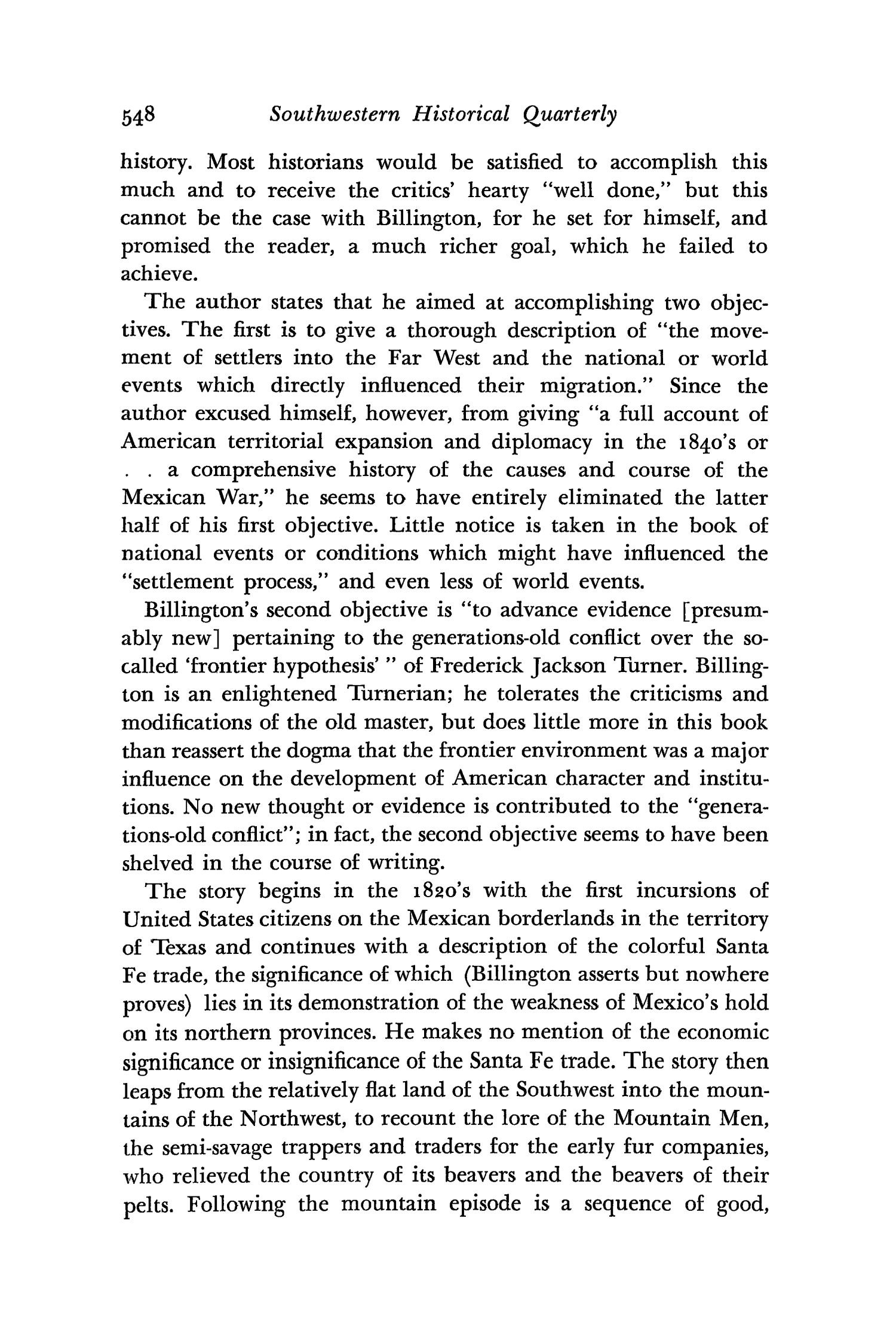 The Southwestern Historical Quarterly, Volume 61, July 1957 - April, 1958
                                                
                                                    548
                                                