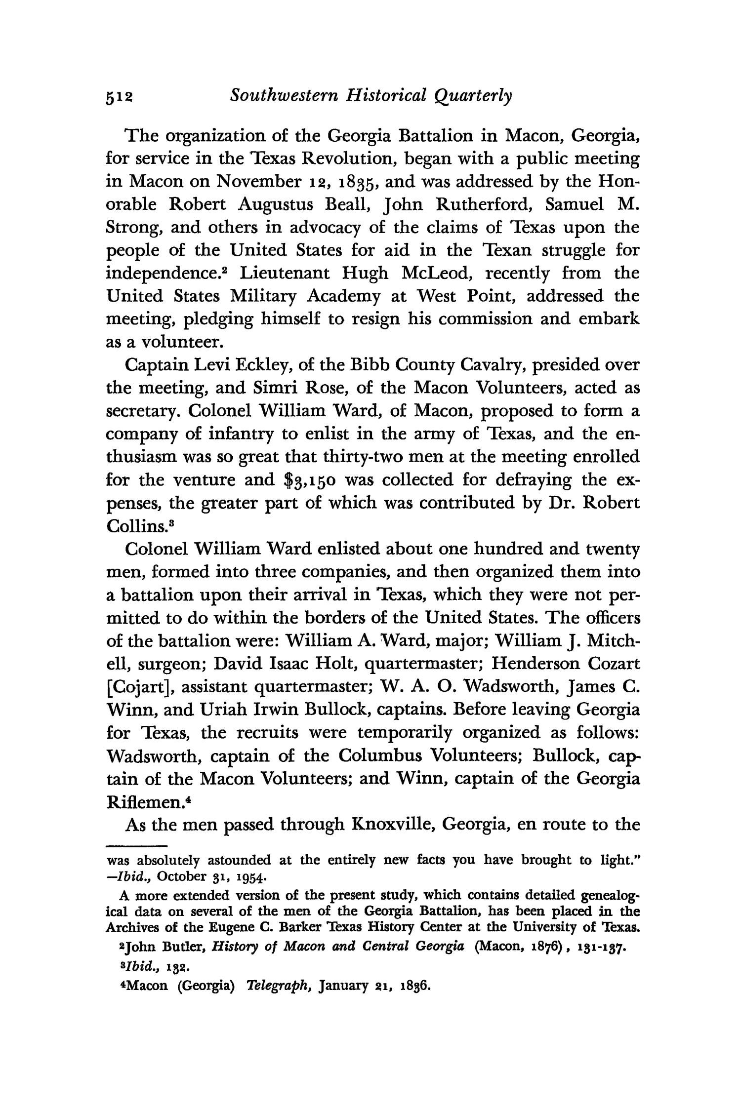 The Southwestern Historical Quarterly, Volume 63, July 1959 - April, 1960
                                                
                                                    512
                                                