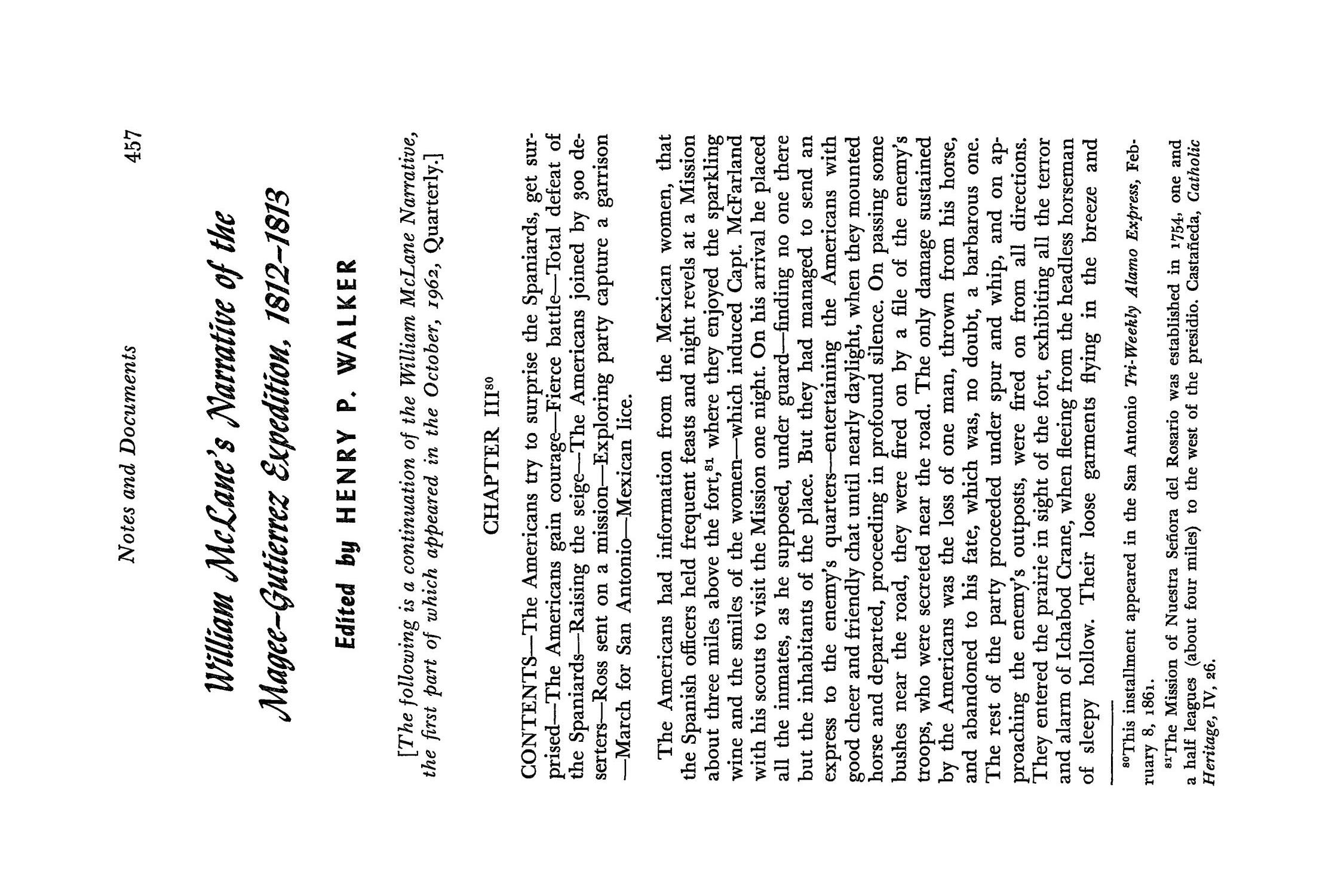 The Southwestern Historical Quarterly, Volume 66, July 1962 - April, 1963
                                                
                                                    457
                                                