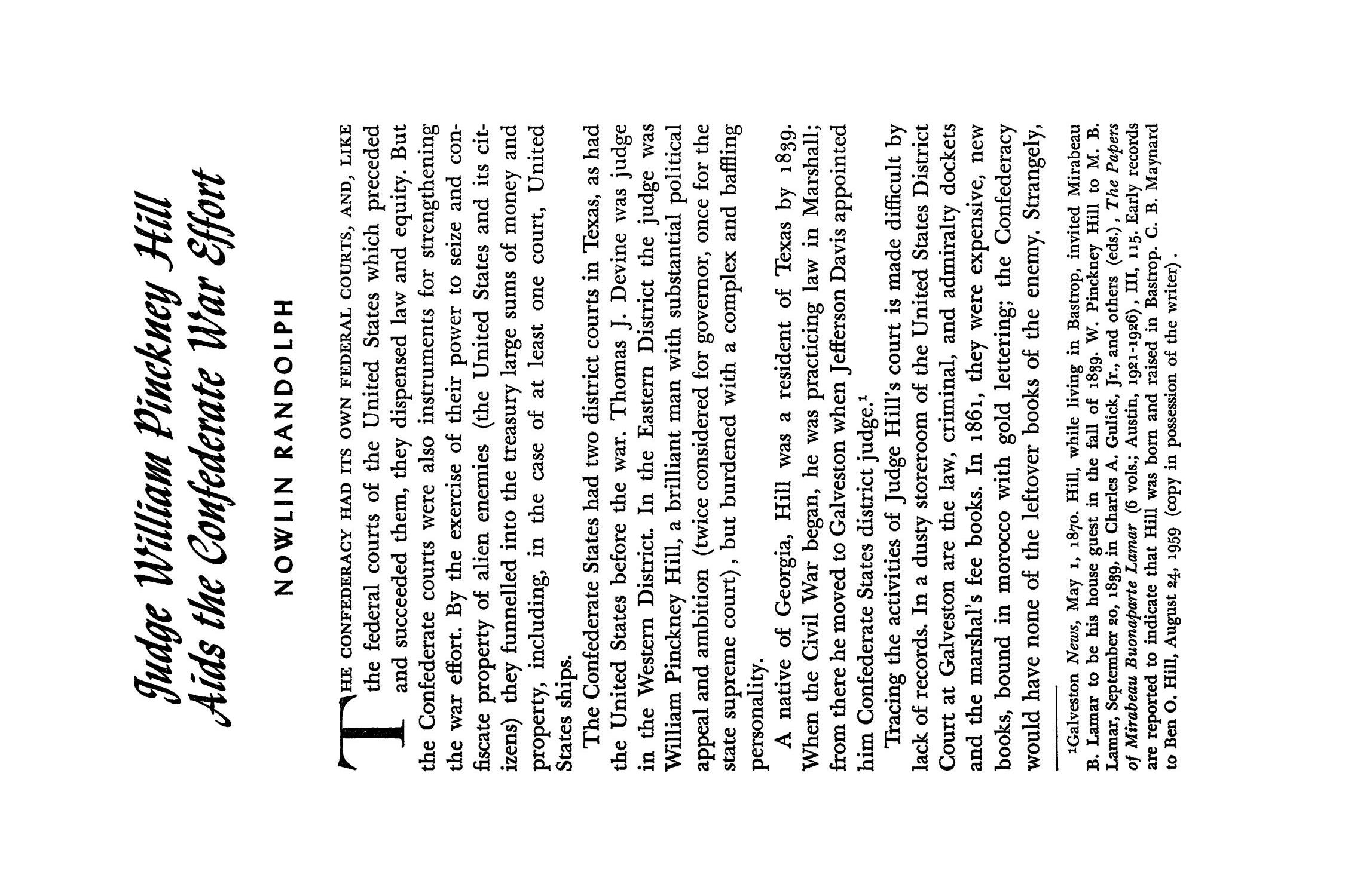 The Southwestern Historical Quarterly, Volume 68, July 1964 - April, 1965
                                                
                                                    14
                                                