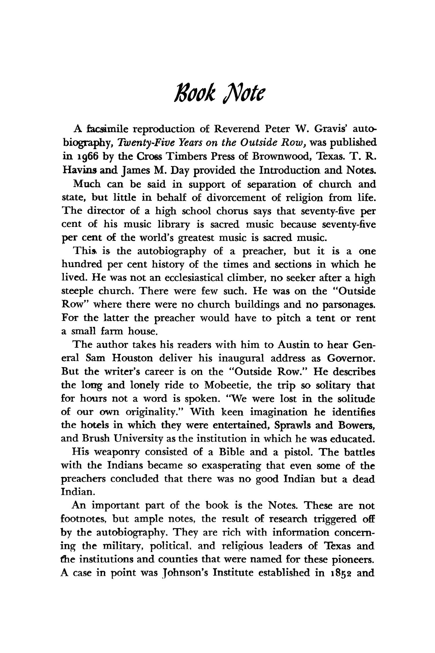 The Southwestern Historical Quarterly, Volume 70, July 1966 - April, 1967
                                                
                                                    537
                                                
