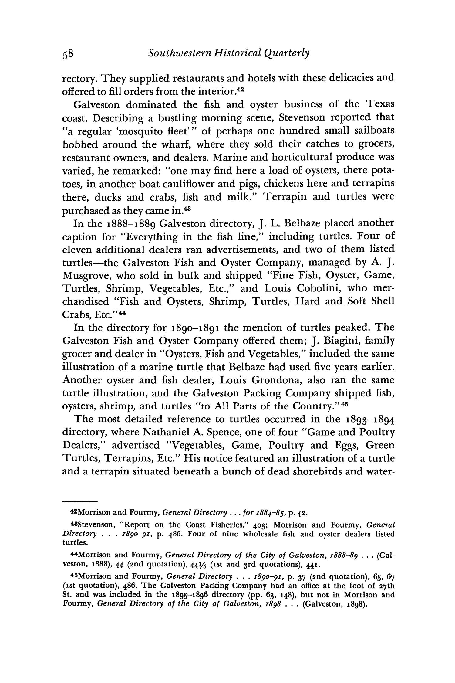 The Southwestern Historical Quarterly, Volume 88, July 1984 - April, 1985
                                                
                                                    58
                                                