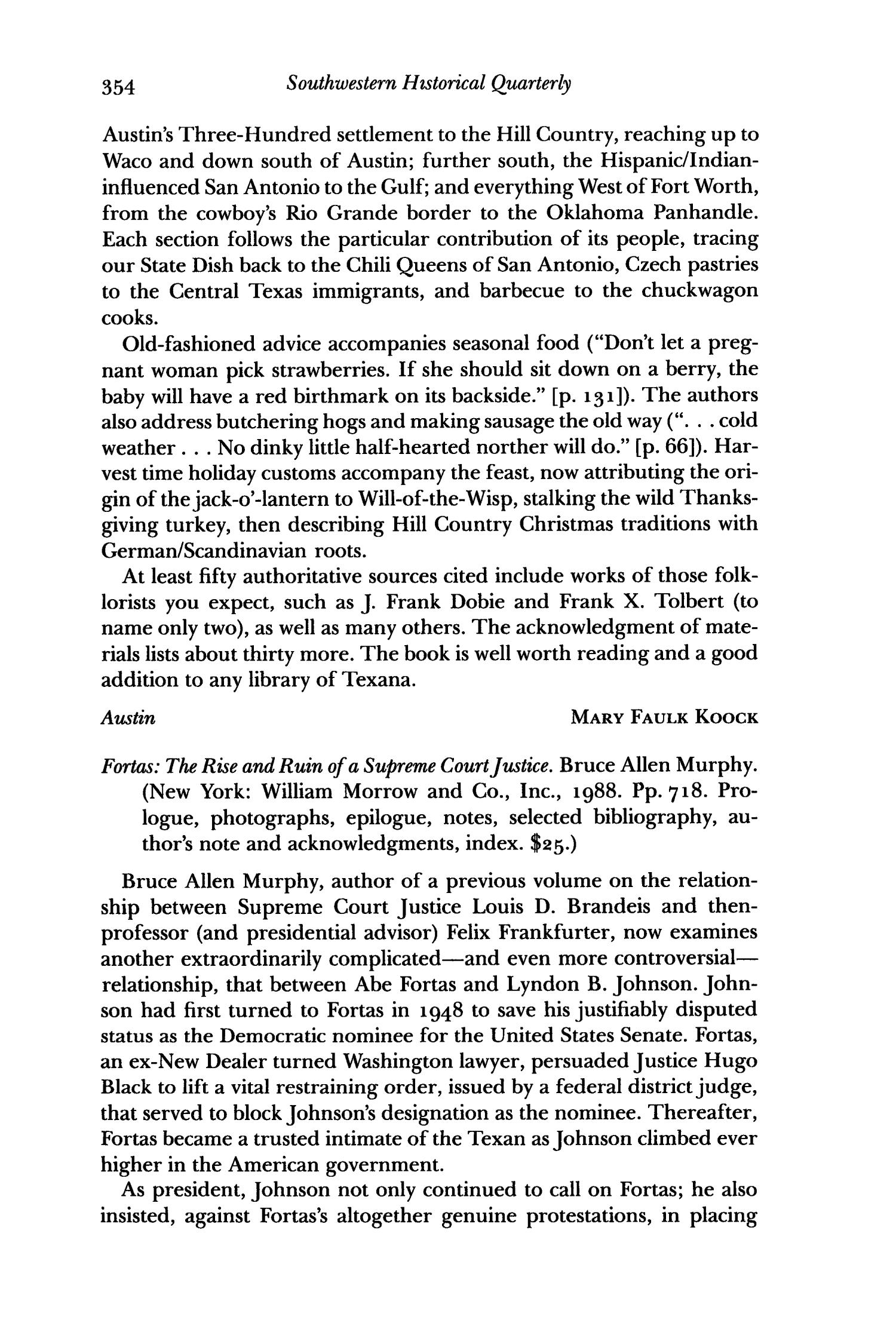 The Southwestern Historical Quarterly, Volume 94, July 1990 - April, 1991
                                                
                                                    354
                                                