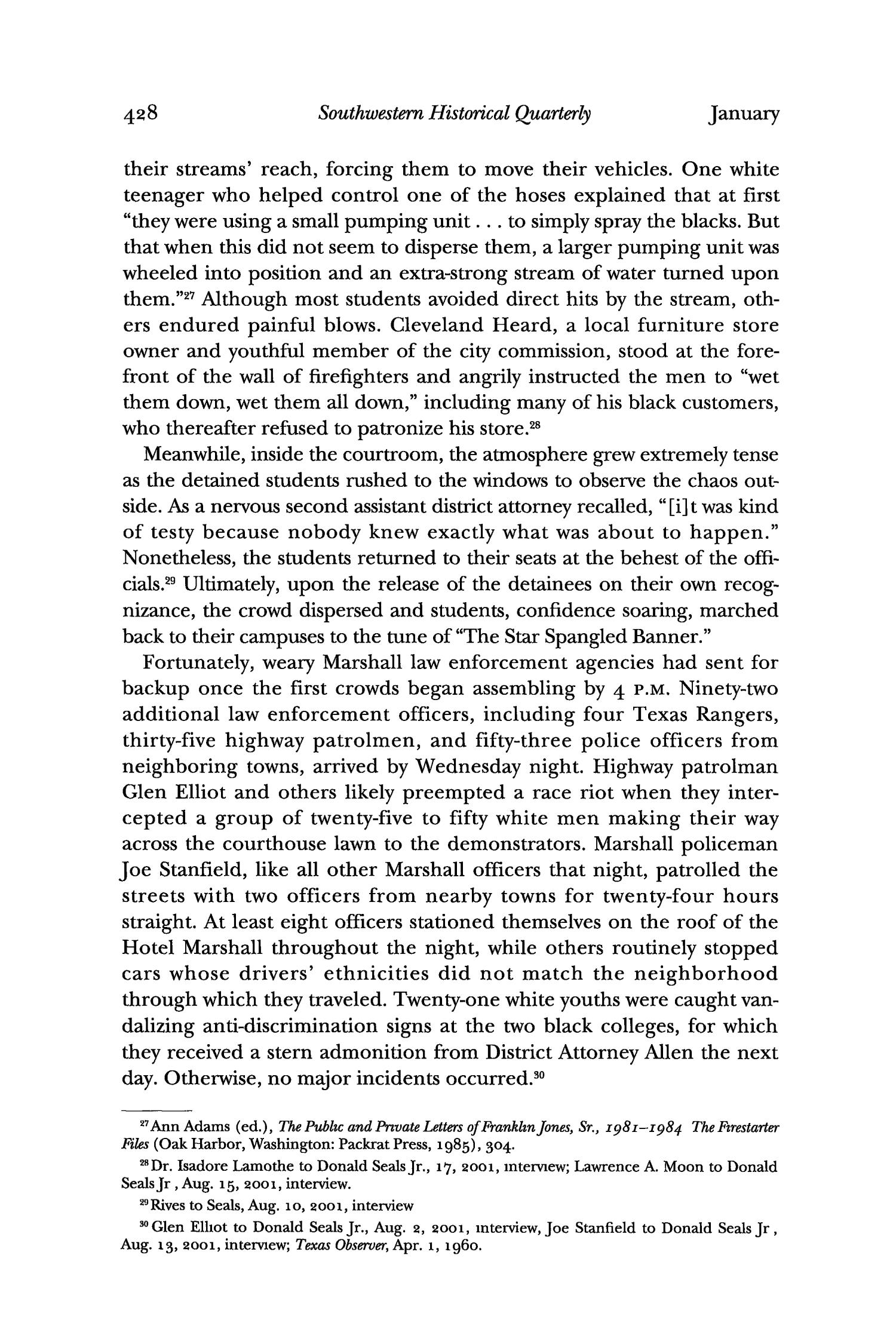The Southwestern Historical Quarterly, Volume 106, July 2002 - April, 2003
                                                
                                                    428
                                                