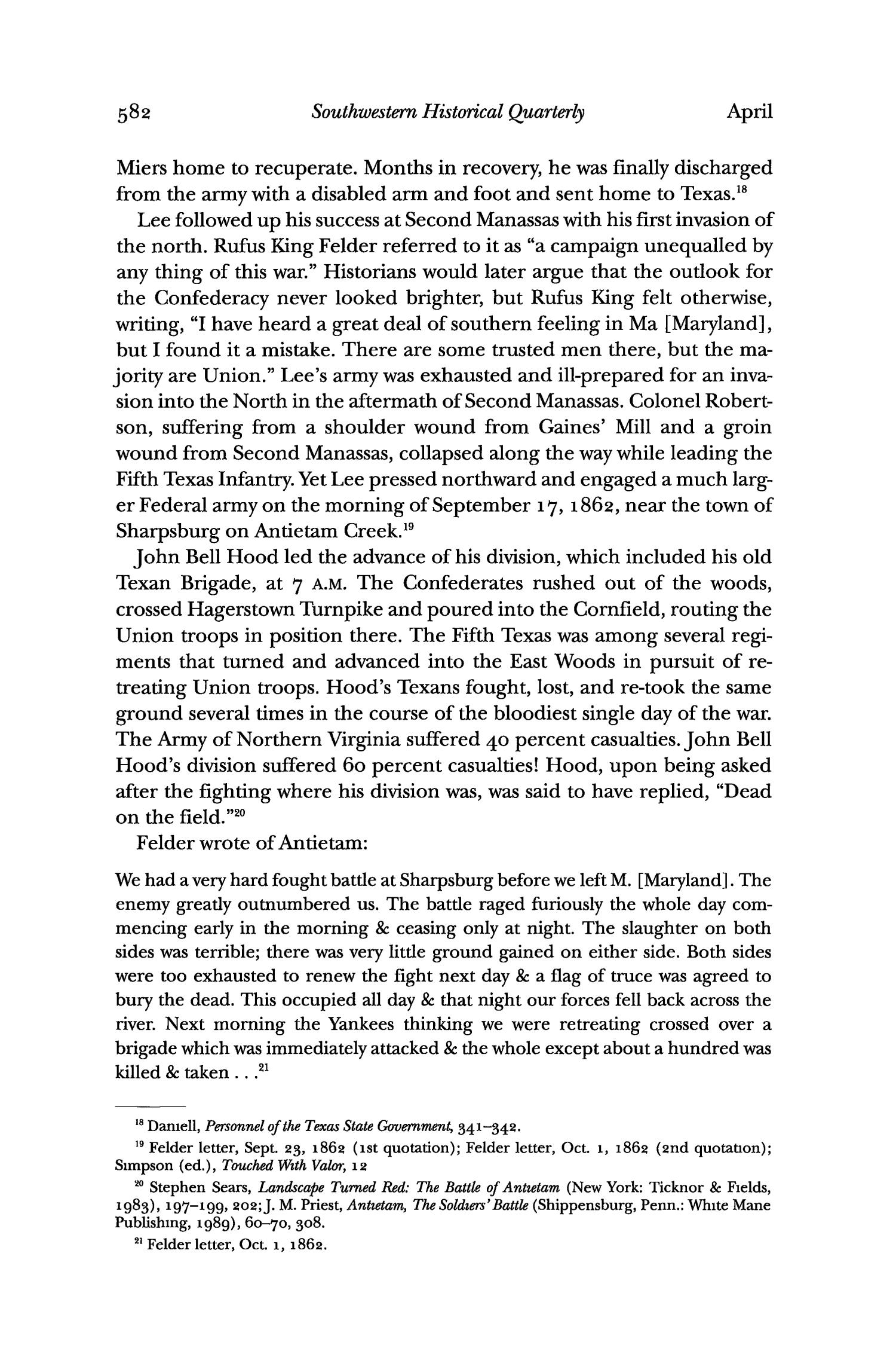 The Southwestern Historical Quarterly, Volume 106, July 2002 - April, 2003
                                                
                                                    582
                                                