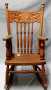 Primary view of Wooden rocking chair