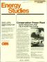 Journal/Magazine/Newsletter: Energy Studies, Volume 10, Number 1, September/October 1984