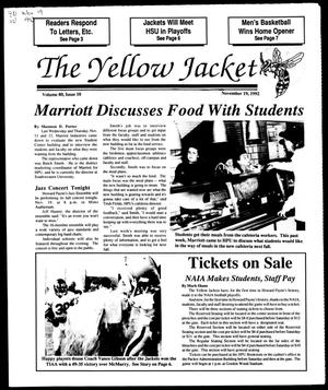 Primary view of object titled 'The Yellow Jacket (Brownwood, Tex.), Vol. 80, No. 10, Ed. 1, Thursday, November 19, 1992'.