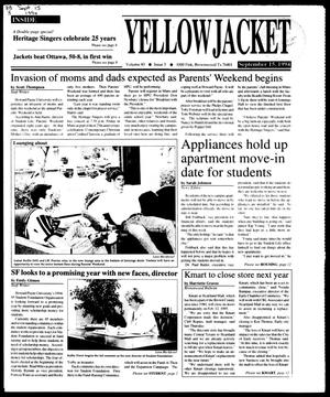 Primary view of object titled 'Yellow Jacket (Brownwood, Tex.), Vol. 83, No. 3, Ed. 1, Thursday, September 15, 1994'.