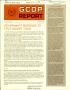 Journal/Magazine/Newsletter: GCDP Report, August 1986