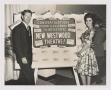Photograph: [Stephen Boyd and Beverly Adams at grand opening of Westwood Theatre]