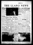 Newspaper: The Llano News (Llano, Tex.), Vol. 79, No. 46, Ed. 1 Thursday, Octobe…