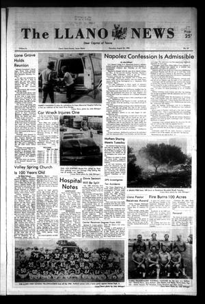 Primary view of object titled 'The Llano News (Llano, Tex.), Vol. 91, No. 43, Ed. 1 Thursday, August 26, 1982'.