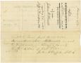 Thumbnail image of item number 4 in: 'Documents related to the case of The State of Texas vs. John McDonald, cause no. 720, 1877'.