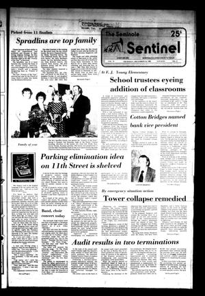 Primary view of object titled 'The Seminole Sentinel (Seminole, Tex.), Vol. 76, No. 17, Ed. 1 Thursday, December 16, 1982'.
