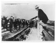 Photograph: [President Taft and Joseph F. Green at Cattle Dipping]