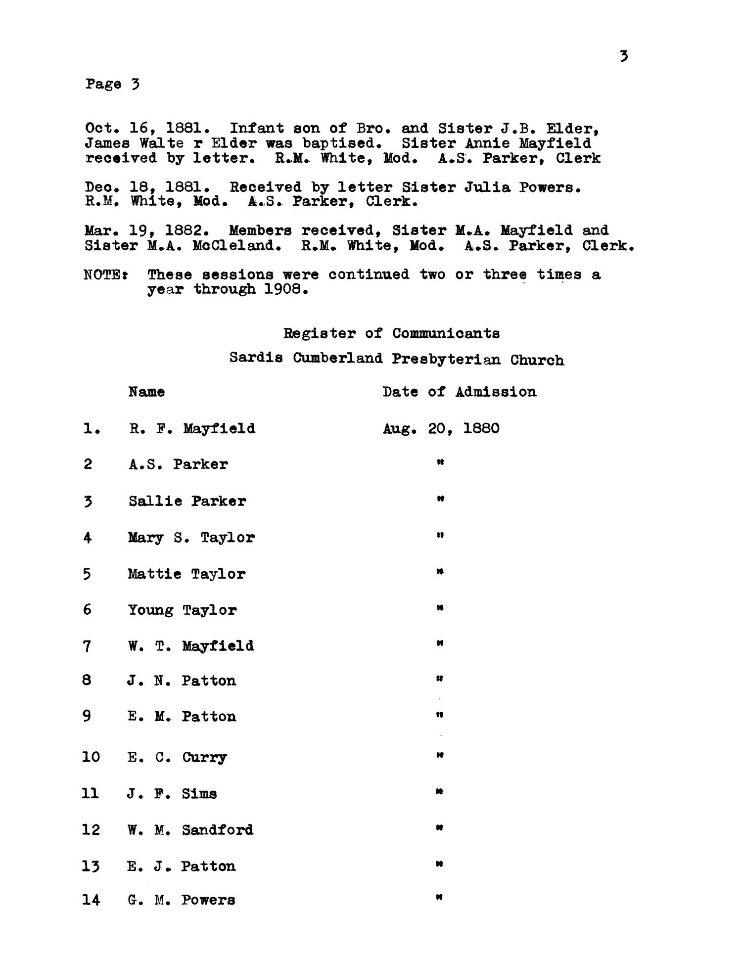 Texas Genealogical Records, Ellis County, Volume 16, 1800-1962
                                                
                                                    3
                                                