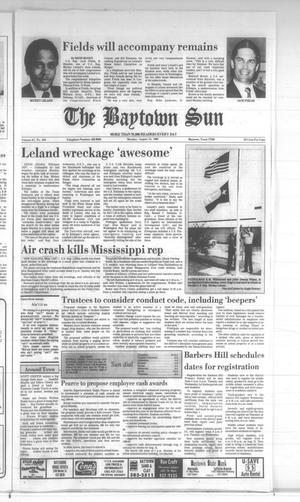 Primary view of object titled 'The Baytown Sun (Baytown, Tex.), Vol. 67, No. 246, Ed. 1 Monday, August 14, 1989'.
