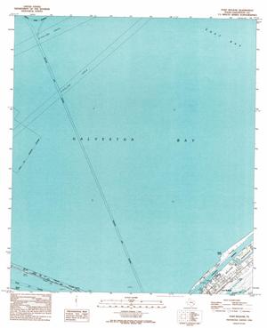 Primary view of object titled 'Port Bolivar Quadrangle'.