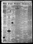 Primary view of The Fort Worth Democrat. (Fort Worth, Tex.), Vol. 2, No. 40, Ed. 1 Saturday, August 30, 1873