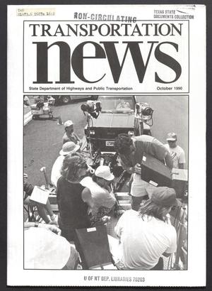 Primary view of object titled 'Transportation News, Volume 16, Number 2, October 1990'.