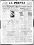 Thumbnail image of item number 1 in: 'La Prensa (San Antonio, Tex.), Vol. 5, No. 1078, Ed. 1 Thursday, November 8, 1917'.