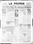 Newspaper: La Prensa (San Antonio, Tex.), Vol. 5, No. 1055, Ed. 1 Saturday, Octo…