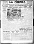 Newspaper: La Prensa (San Antonio, Tex.), Vol. 5, No. 1029, Ed. 1 Sunday, Septem…