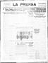 Newspaper: La Prensa (San Antonio, Tex.), Vol. 4, No. 747, Ed. 1 Saturday, Decem…