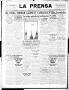 Thumbnail image of item number 1 in: 'La Prensa (San Antonio, Tex.), Vol. 5, No. 947, Ed. 1 Friday, June 8, 1917'.