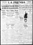 Primary view of La Prensa (San Antonio, Tex.), Vol. 6, No. 1410, Ed. 1 Tuesday, December 17, 1918