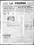 Newspaper: La Prensa (San Antonio, Tex.), Vol. 5, No. 1132, Ed. 1 Saturday, Dece…