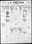 Newspaper: La Prensa (San Antonio, Tex.), Vol. 6, No. 1397, Ed. 1 Wednesday, Dec…