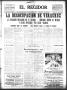 Newspaper: El Regidor (San Antonio, Tex.), Vol. 25, No. 1288, Ed. 1 Wednesday, N…