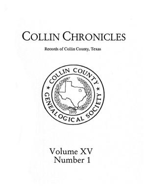 Primary view of object titled 'Collin Chronicles, Volume 15, Number 1, Fall 1994/5'.