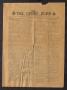 Newspaper: The Grass Burr (Weatherford, Tex.), Vol. 1, No. 1, Ed. 1 Tuesday, Jan…