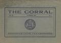 Journal/Magazine/Newsletter: The Corral, Volume 3, Number 3, November, 1909